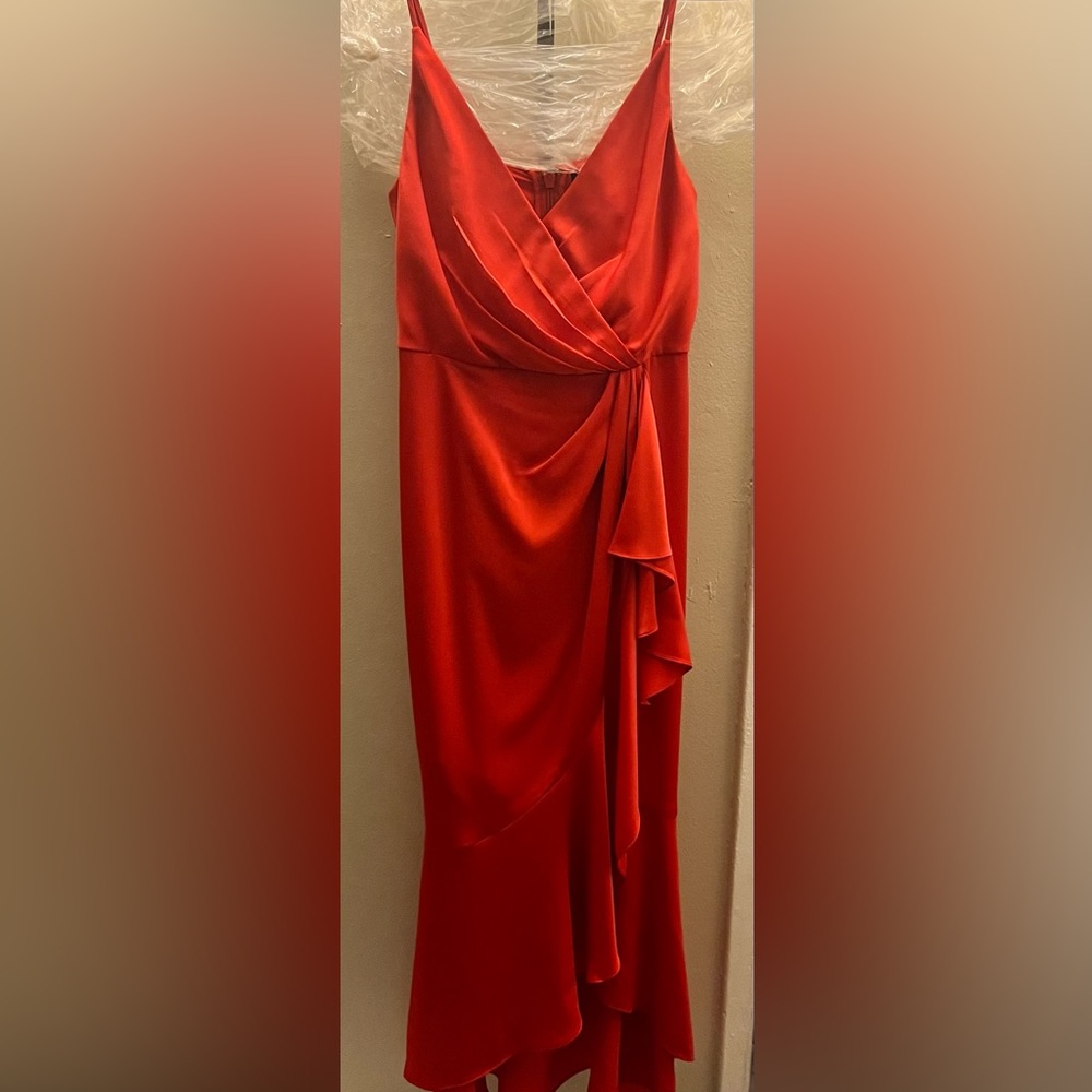 Coral Red BCBGMaxazria Dress-Size 8